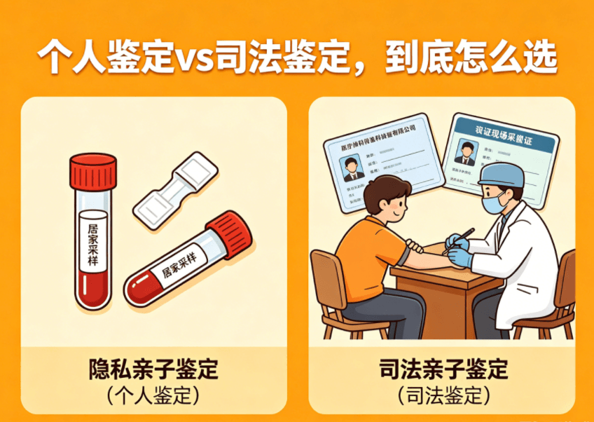  个人鉴定 vs 司法鉴定，到底怎么选｜亲子鉴定选型科普